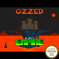 Cover image for the Chiptune and Nintendo 8-bit tune album 8-bit Empire by the chiptune artist Ozzed